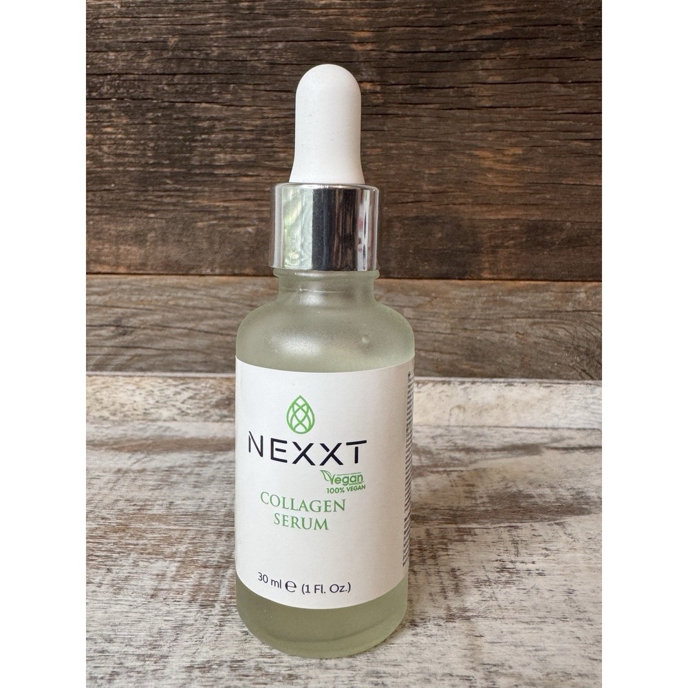 NEXXT Collagen Face Smoothing Serum 1 fl oz | 100% Vegan | Firming & Hydrating